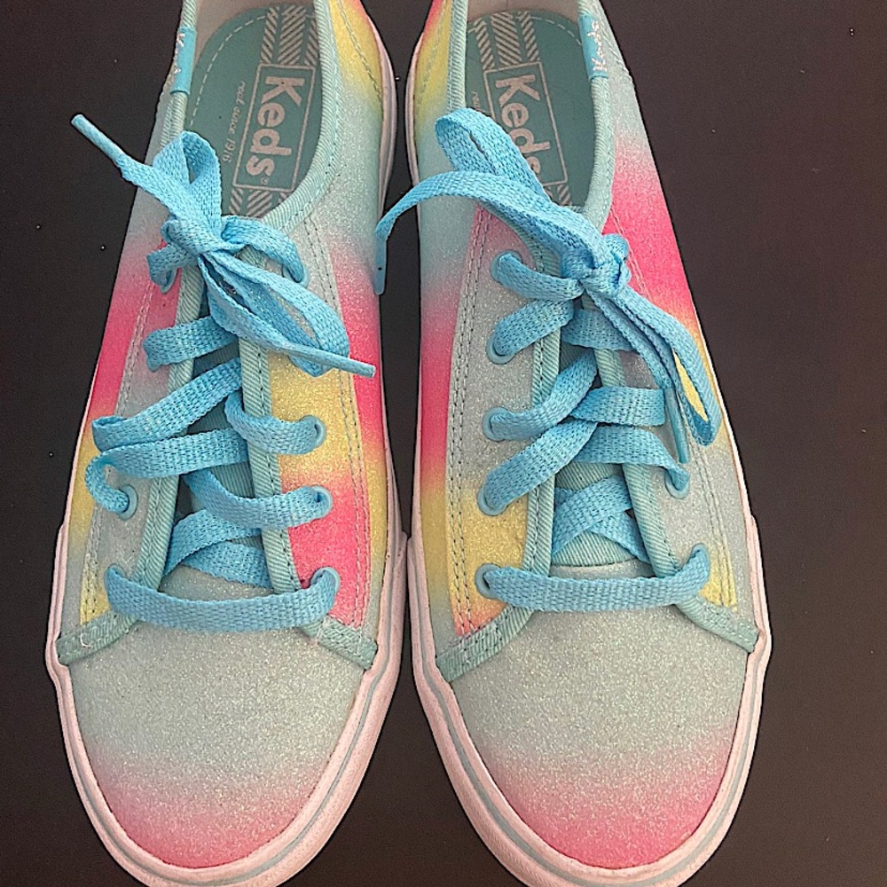 Brand New Size 5 Pastel Rainbow Keds